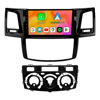 Central Multimídia Toyota Hilux 2012 A 2015 Android 9 Plgs