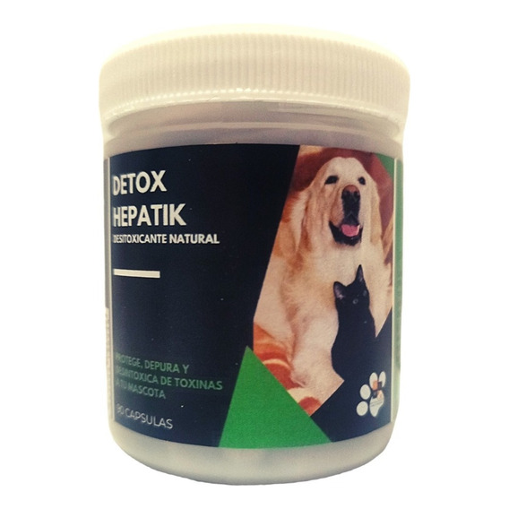 Detox 100% Natural De Uso Diario Para Perros Y Gatos 90 Pz