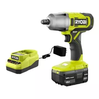 Ryobi P265k1 Llave Impacto 1/2 18v C/ Batería 4 Ah 375 Ft.lb