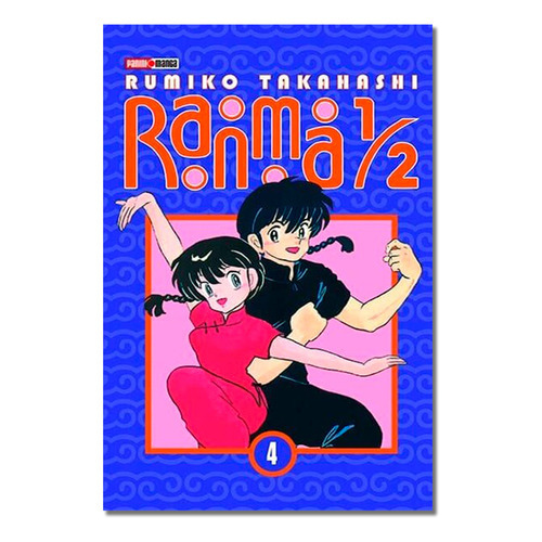 Ranma 1/2 N.04, De Rumiko Takahashi. Editorial Panini, Tapa Blanda En Español