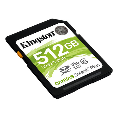 Tarjeta De Memoria Kingston Sds2/512gb  Canvas Select 512gb