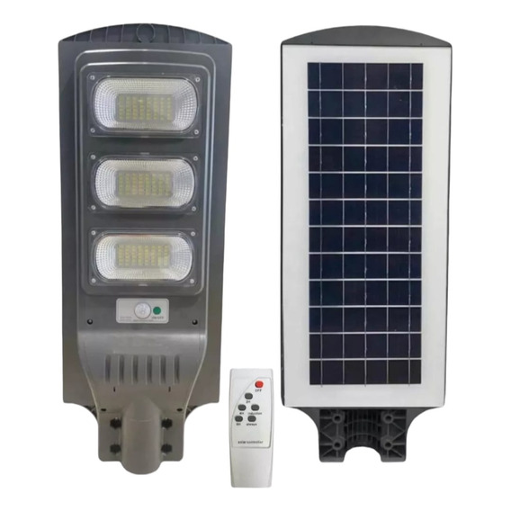Lampara Solar Led 90w Luminaria Sensor Y Control Remoto