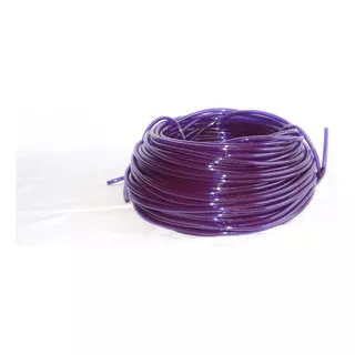 Fio Plástico Pvc Cordão Liso Espaguete Lilás Ou Roxo