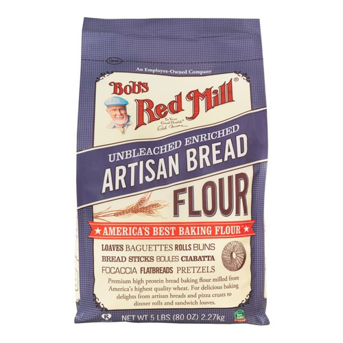 Bobs Red Mill Harina Artisan Bread Para Pan  2,27kg