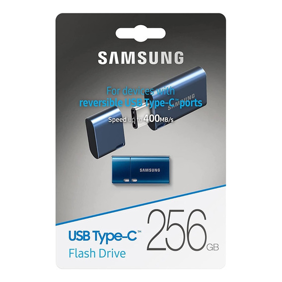 Samsung Memoria Usb Type-c 400mb/s 256gb Metal Impermeable