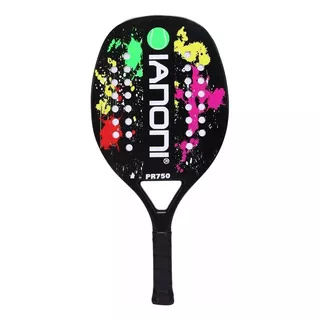 Raquete Beach Tennis Ianoni Pr750 Cor Preto