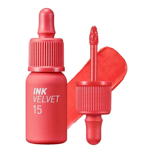 Labial Ink Velvet - Peripera Color 15 Beauty Peak Rose