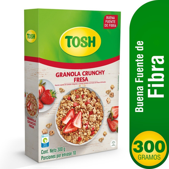 Cereal Tosh Granola Fresa 300 Gr