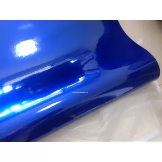 Vinilo Automotriz Para Ploteo Auto Azul Caramelo M2 