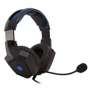 Headset Gamer Hp H320gs 7.1 Com Led - Preto E Azul