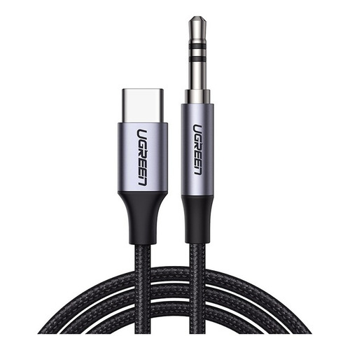 Cable Audio Ugreen 3.5mm Estereo Cubierta Aluminio Usb C 1m
