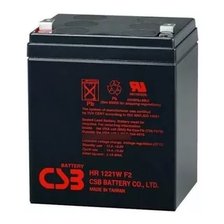 Baterias 12v 5ah Csb Hr1221w Ups Apc Cdp Eaton Tripplite