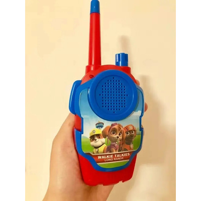 Walkie Talkie Infantil Patrulha Canina Radio Comunicador