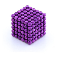 Cubo Magico Imanes Neodimio 216 Esferas 5mm Dorado