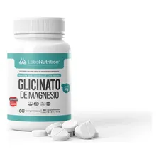 Glicinato Magnesio Labs Nutrition Sin Sabor 60 Comprimidos Vegano