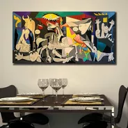Cuadro- Guernica Pablo Picasso- Canvas 130x60 Cm.