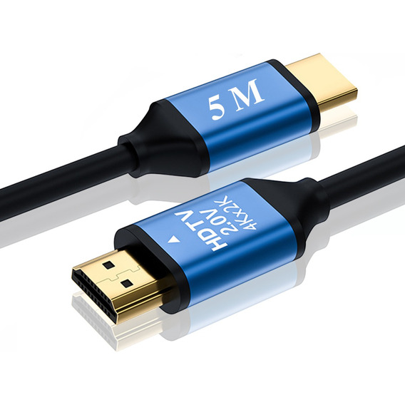 Cable Hdmi 5 Metros Hdmi A Hdmi Reforzado Full Hd 4k