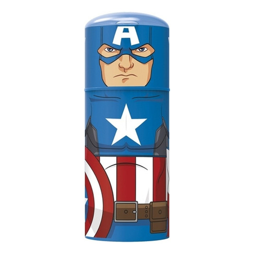 Botella Infantil 350ml Character Sipper Color Capitán América
