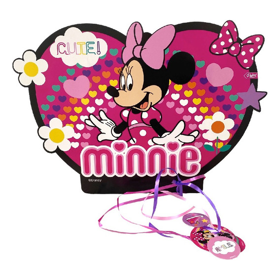 Piñata Cumpleaños Minnie Mouse Original Cotillón Activarte