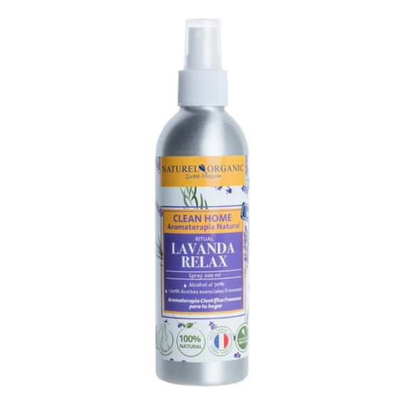 Spray Aromaterapia Natural Lavanda Limpia Y Perfuma Vegano