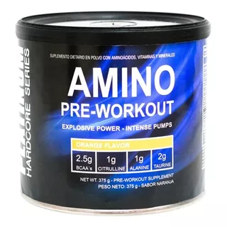 Amino Pre-workout - Platinum - 375 Gr Naranja