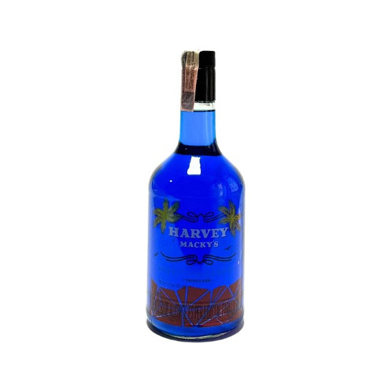 Licor Triple Sec Azul Curacao Harvey Mac - mL a $47