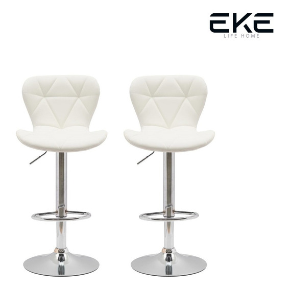 Banco Eke Life Home YX-8160 color blanco de 105cm de alto x 2u