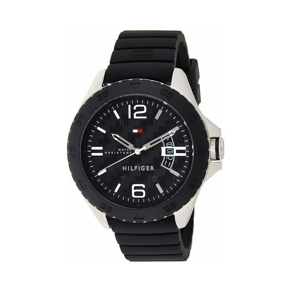 Reloj Hombre Tommy Hilfiger 1791203 Cuarzo Pulso Negro En