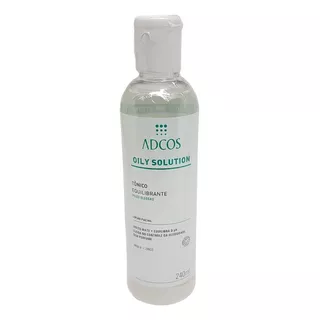 Oily Solution Tônico Equilibrante 240ml Adcos Momento De Aplicação Dia/noite Tipo De Pele Peles Oleosas