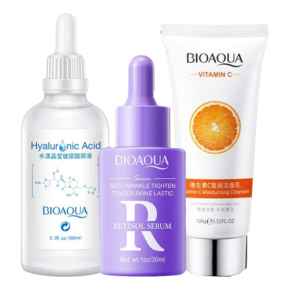 Kit X3 Bioaqua Serum Retinol - L a $3790