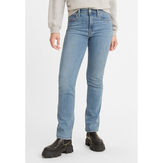 Jeans Mujer 724 High-rise Straight Azul Levis 18883-0159
