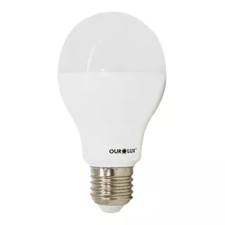 Lâmpada Led Ourolux A70 Bulbo Cor Branco-frio 15w 100v/240v 6500k 1510lm