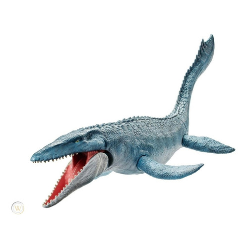 Figura de acción  Mosasaurus Real Feel FNG24 de Mattel