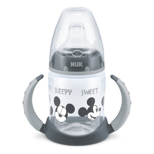 Vaso Nuk Disney Mickey Mouse - Control De Temperatura 150ml Color Gris Disney Baby