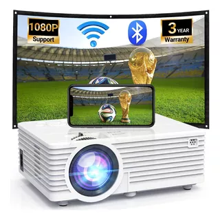 Proyector Led Android Wifi Full Hd 2k Lúmenes 176 Pulgadas