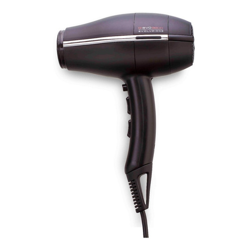 Secador De Pelo Gama Italy Gevo 3800 Halogen Titanium Negro