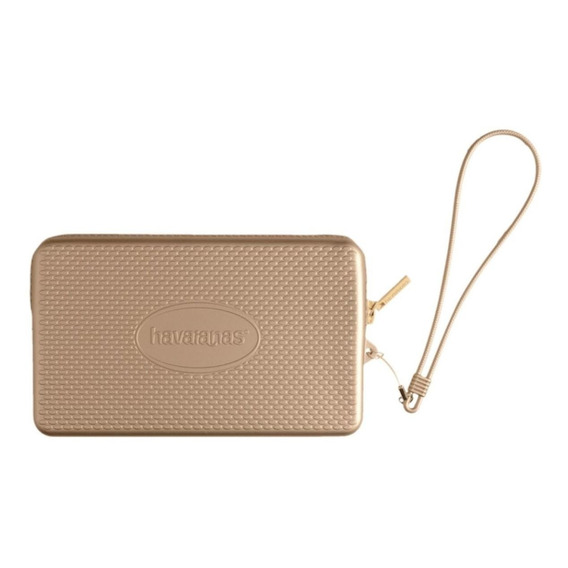 Cartera Havaianas Mini Bag Metallic Color Dorado Para Mujer