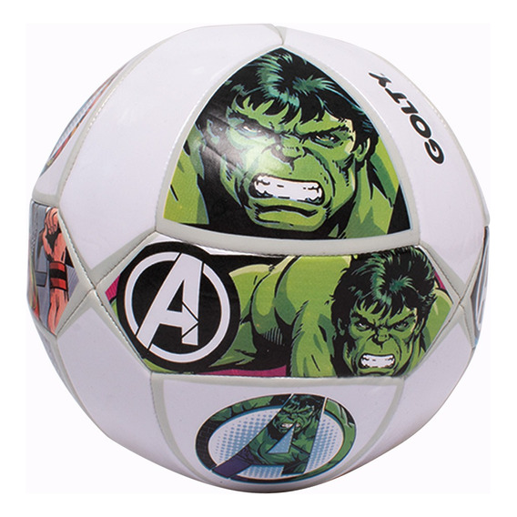 Balón De Fútbol Golty Avengers Cosido A Máquina No.5