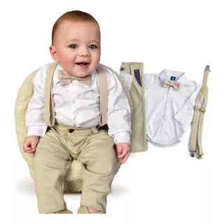 Kit Completo Roupa Masculina Infantil Bebê - Recém - Nascido