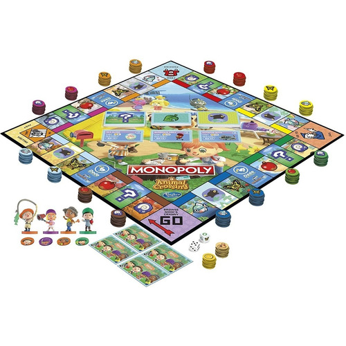 Monopoly Animal Crossing Edición New Horizons Juego De Mesa