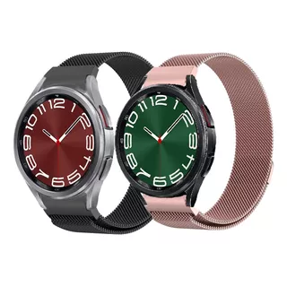 Malla Correa Metalica Para Samsung Watch 6 Classic 43mm 47mm