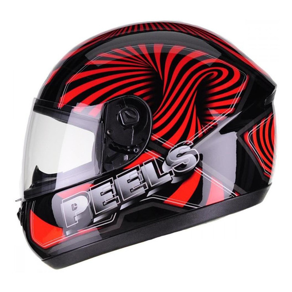 Casco Moto Integral Peels Spike 3d Visor Simple