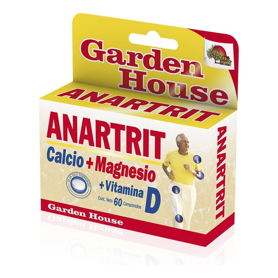 Suplemento Dietario Anartrit De Garden House X 60cmp