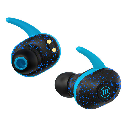 Audifonos Bluetooth Maxell Miniduo True Wireless Color Azul