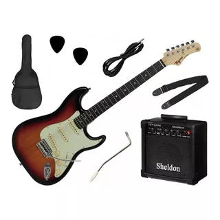 Kit Guitarra Tagima Tg-500 + Amp Sheldon Gt1200