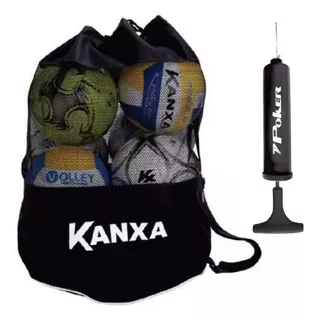 Bolsa Transporte Saco Porta Bola Futebol Campo E Bomba De Ar