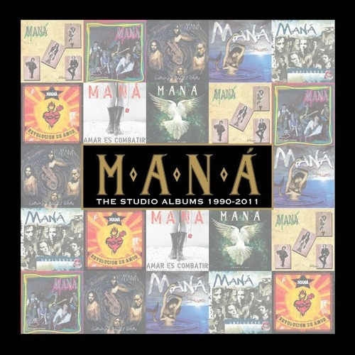 Maná The Studio Albums 1990-2011 Box 8 Cd - Los Chiquibum