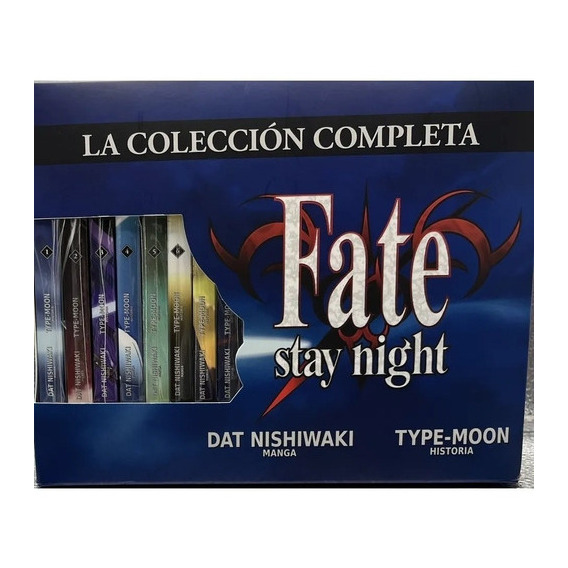 Fate Stay Night Boxset, De Type-moon. Serie Fate Stay Night, Vol. 1.0. Editorial Panini, Tapa Blanda En Español, 2022