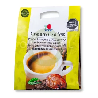 Café Cream Coffee Dxn Sin Azúcar Con Ganoderma 20 Sobres 14g