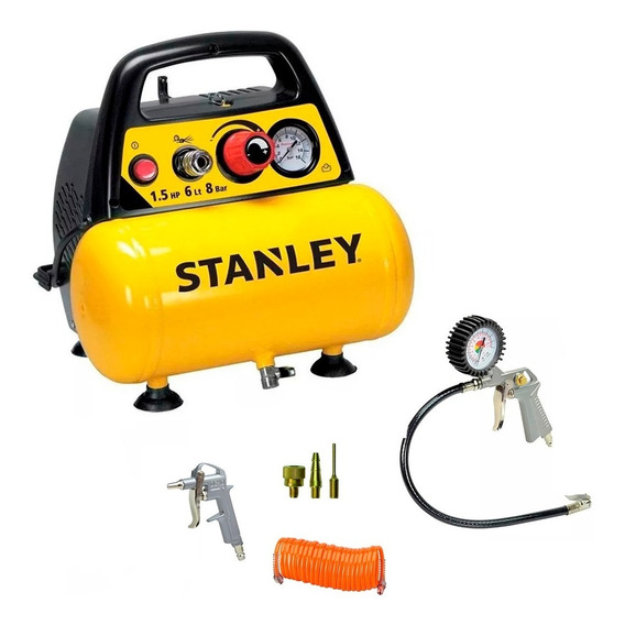 Compresor Stanley 6l 1.5hp Stc071 